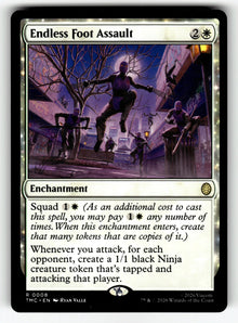 Endless Foot Assault – 8 TMC: Commander: Teenage Mutant Ninja Turtles R NM