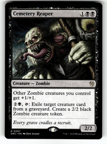 Cemetery Reaper – 87 DRC: Commander: Aetherdrift R NM