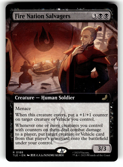 Fire Nation Salvagers (Extended Art) – 188 TLE: Avatar: The Last Airbender: Eternal-Legal R NM