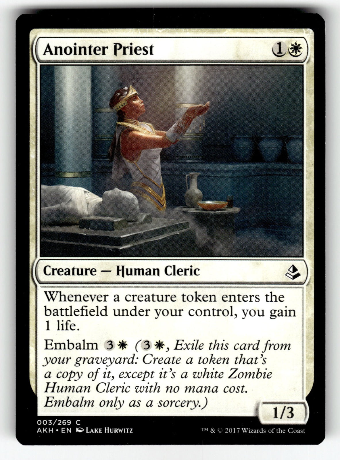 Anointer Priest – 3 AKH: Amonkhet C LP
