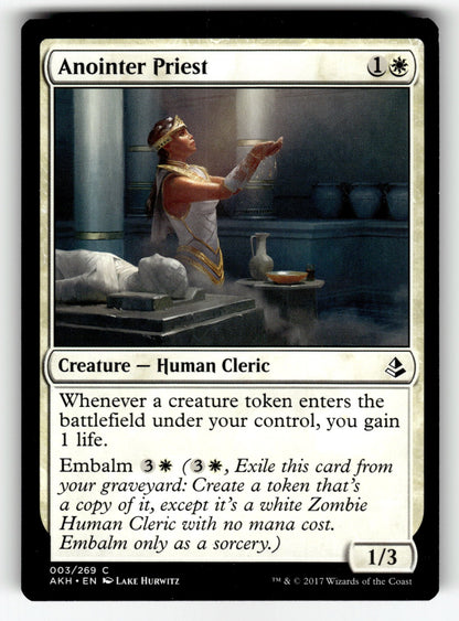 Anointer Priest – 3 AKH: Amonkhet C LP