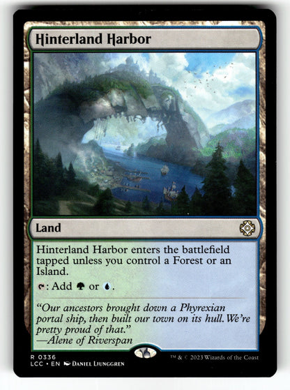 Hinterland Harbor – 336 LCC: Commander: The Lost Caverns of Ixalan R NM