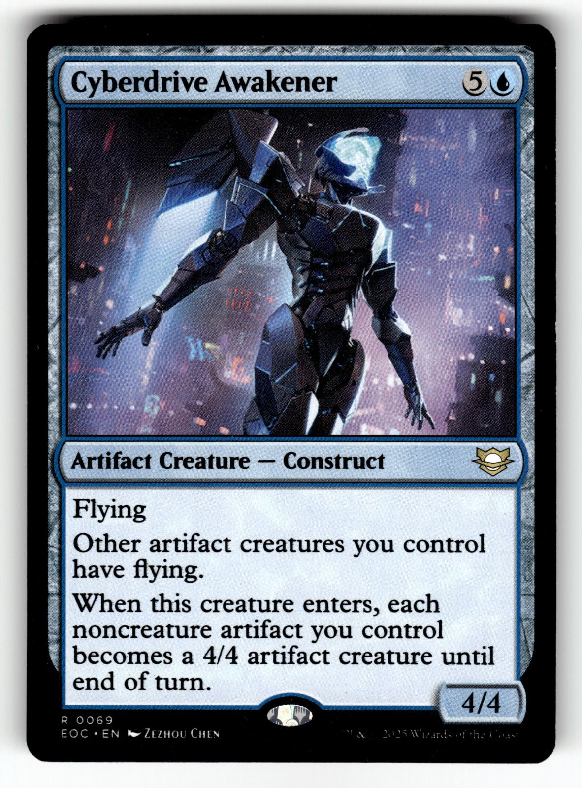 Cyberdrive Awakener – 69 EOC: Commander: Edge of Eternities R NM