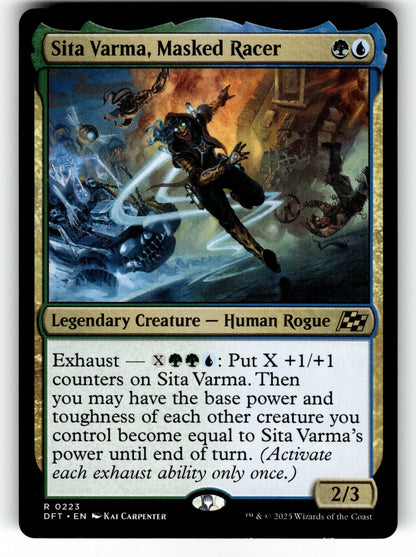 Sita Varma, Masked Racer – 223 DFT: Aetherdrift R NM