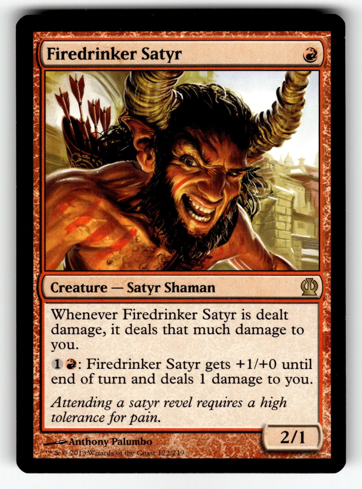 Firedrinker Satyr – 122 THS: Theros R LP