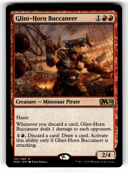 Glint-Horn Buccaneer – 141 M20: Core Set 2020 R LP