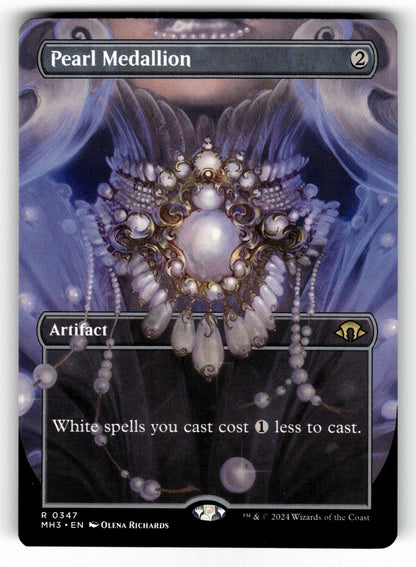 Pearl Medallion (Borderless) – 347 MH3: Modern Horizons 3 R LP