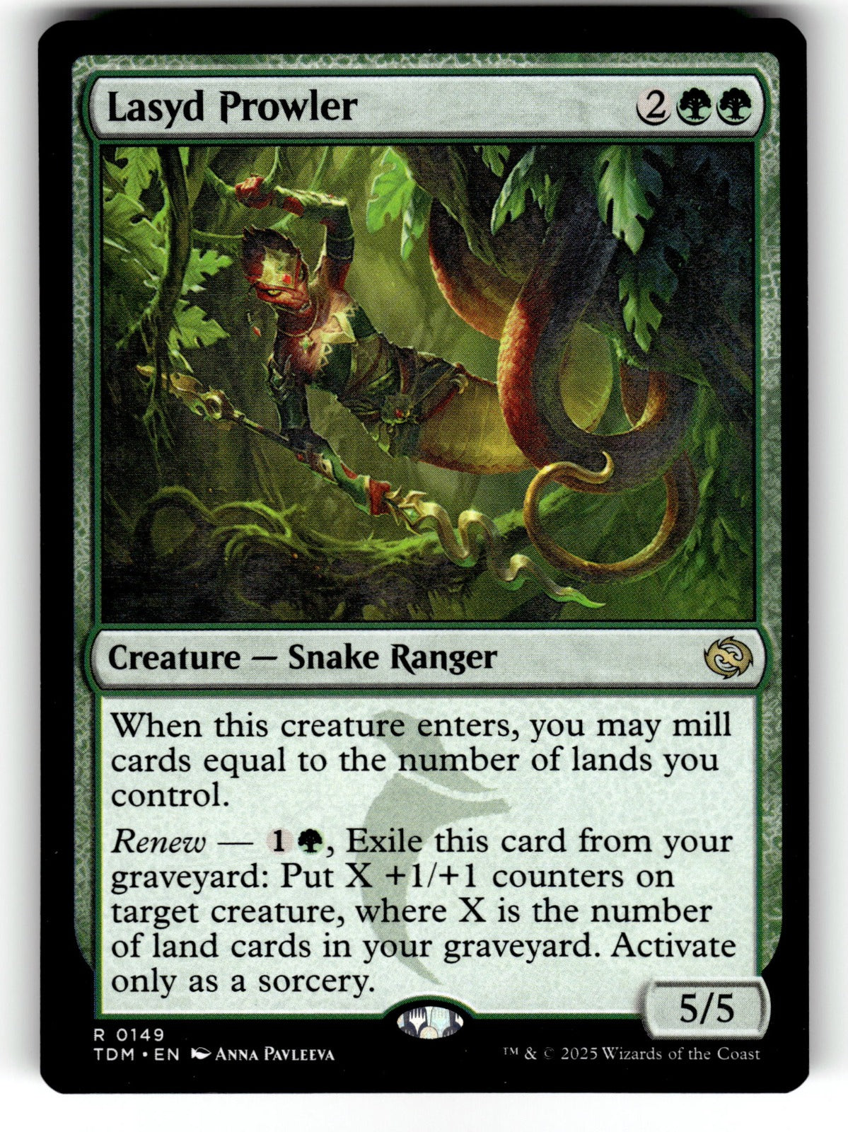 Lasyd Prowler – 149 TDM: Tarkir: Dragonstorm R NM
