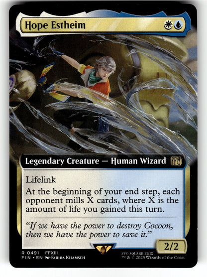Hope Estheim (Extended Art) – 491 FIN: FINAL FANTASY R NM