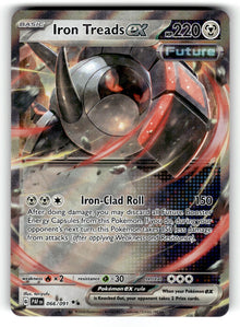 Iron Treads ex – 066/091 PAF: SV: Paldean Fates Double Rare Holo NM
