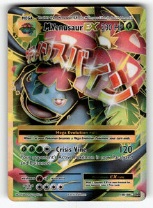 M Venusaur EX (Full Art) – 100/108 EVO: XY - Evolutions Ultra Rare Holo NM