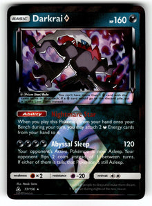 Darkrai Prism Star – 77/156 SM05: SM - Ultra Prism Prism Rare Holo NM