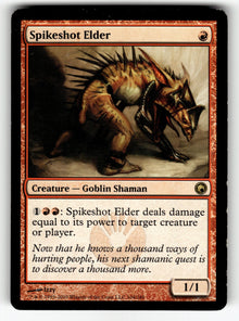 Spikeshot Elder – 104 SOM: Scars of Mirrodin R LP