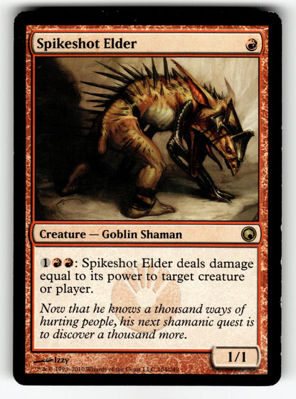 Spikeshot Elder – 104 SOM: Scars of Mirrodin R LP