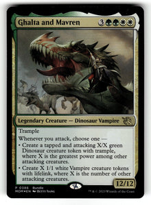 Ghalta and Mavren (MOM Bundle) – 386 UMP: Unique and Miscellaneous Promos P Foil NM