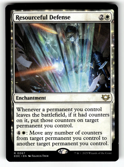 Resourceful Defense – 67 EOC: Commander: Edge of Eternities R NM