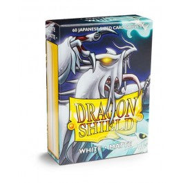 Dragon Shield Sleeves: Japanese Matte - White 60CT