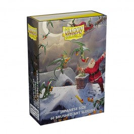 Dragon Shield Sleeves: Japanese Brushed Art - Christmas Dragon 2023 60CT