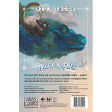 Magical Kitties Save the Day 2E: Character Sheets
