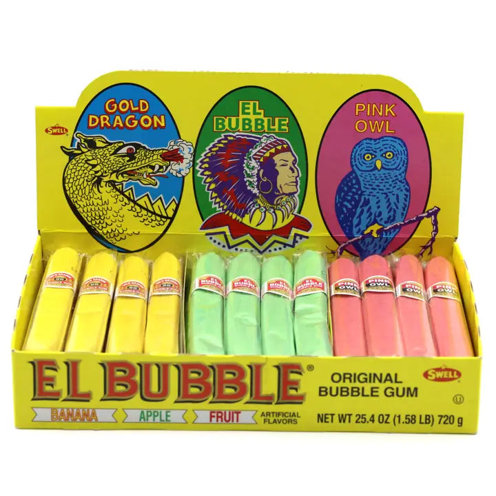 El Bubble Assorted Bubble Gum Cigar