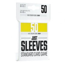 Gamegenics Just Sleeves - Standard Card Game Yellow