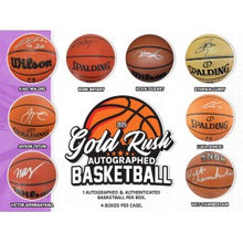2025 Gold Rush Autographed Basketball