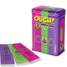 Ouch! Bubble Gum Band-Aids Assorted Flavor Tin