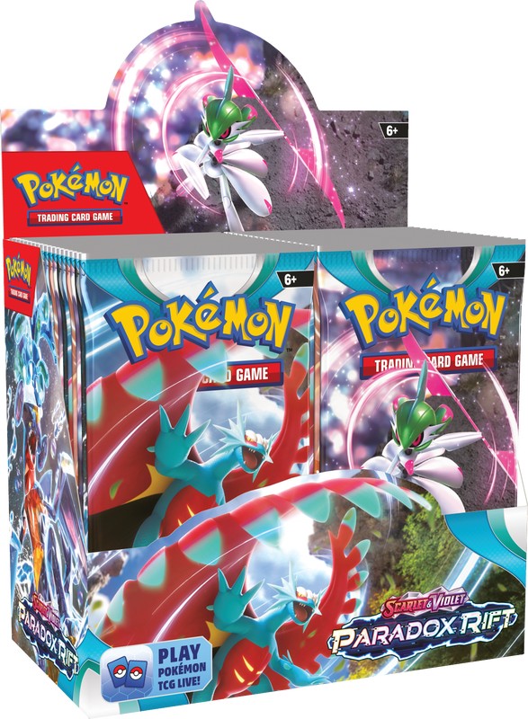 Pokemon Scarlet and Violet 4 Paradox Rift Booster