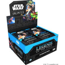 Star Wars: Unlimited - Legends of the Force Booster Box Display