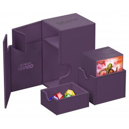 Ultimate Guard Flip`n`Tray 80+ Monocolor Purple