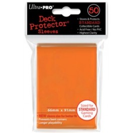 Ultrapro Orange Deck Protector (Regular - 50 Ct)