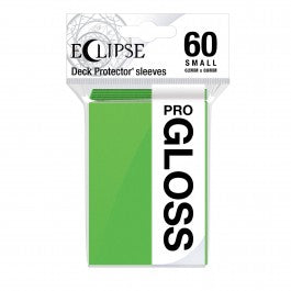 Ultra Pro Sleeves Small Eclipse Gloss Lime Green 60 Count