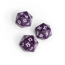 Ultra Pro Heavy Metal Dice D20 Vivid Midnight Plum