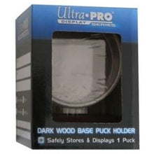 Ultrapro Dark Wood Puck Holder