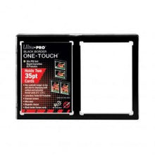 Ultra Pro One Touch 2 Card Black Border Magnetic Holder