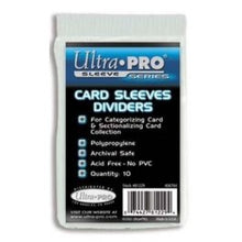 Ultrapro Card Sleeve Dividers (10 Pk)
