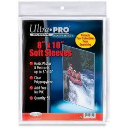 Ultrapro 8 X 10" Soft Sleeves (50 Pk)"