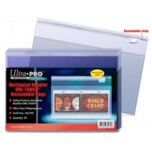 Ultra Pro Booklet Onetouch Resealable Bags - Horizontal