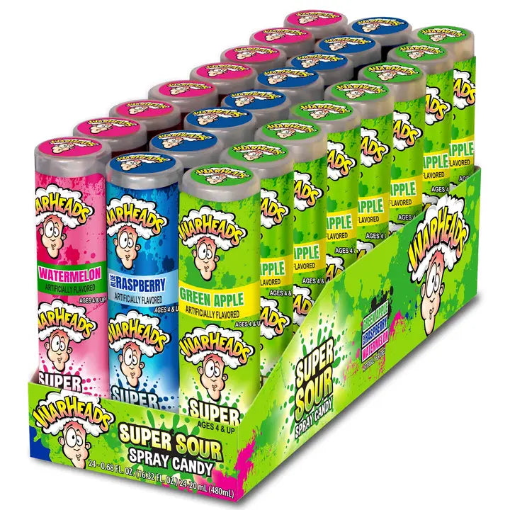 Warheads Super Sour Spray, Spray Candy