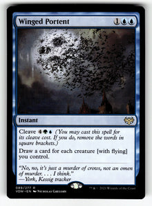 Winged Portent – 89 VOW: Innistrad: Crimson Vow R NM