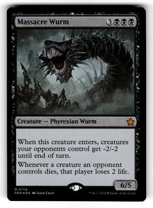 Massacre Wurm – 714 FDN: Foundations M FoilNM