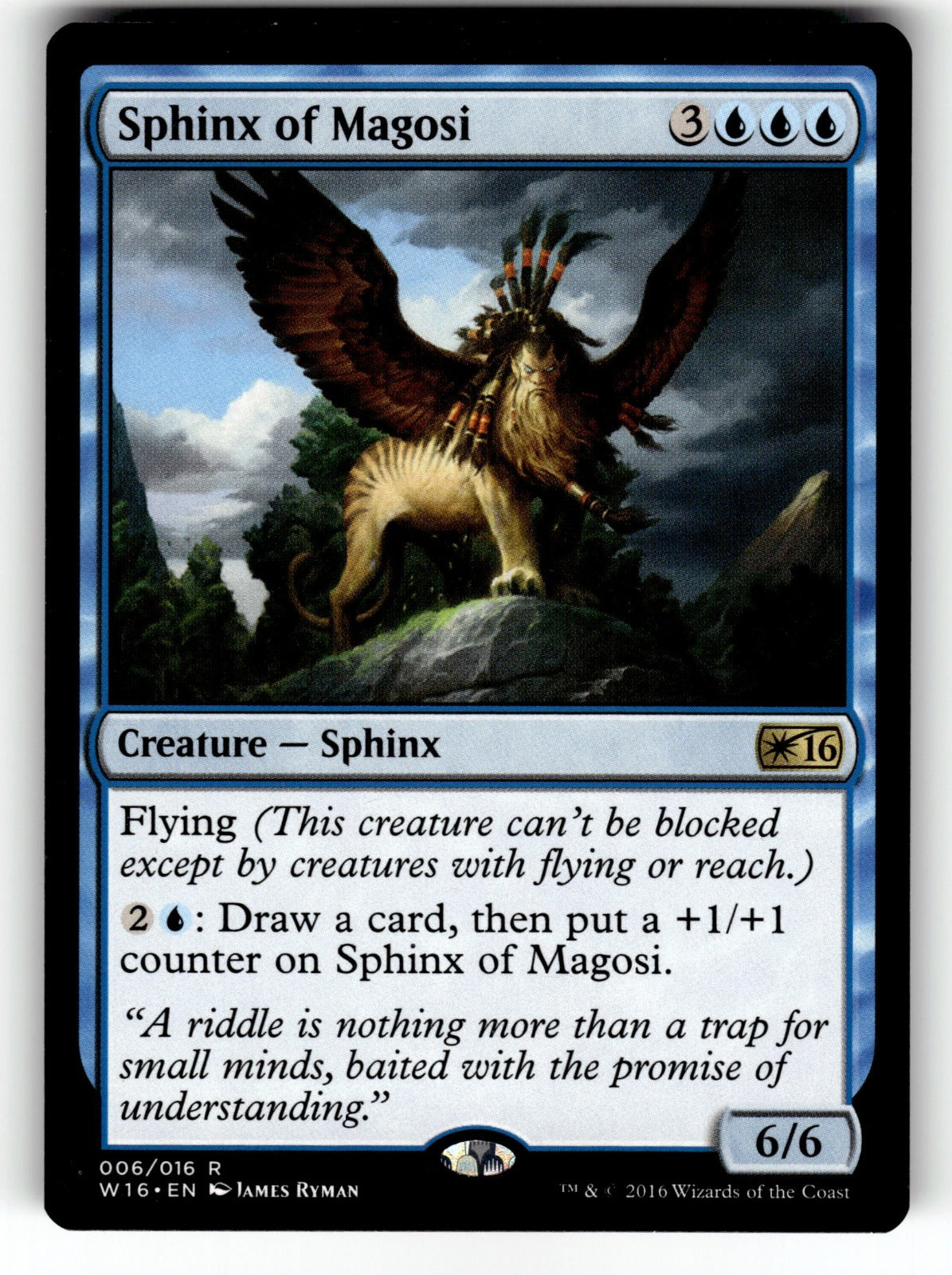 Sphinx of Magosi – 6 W16: Welcome Deck 2016 R NM