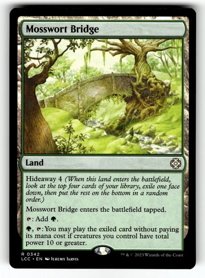 Mosswort Bridge – 342 LCC: Commander: The Lost Caverns of Ixalan R NM