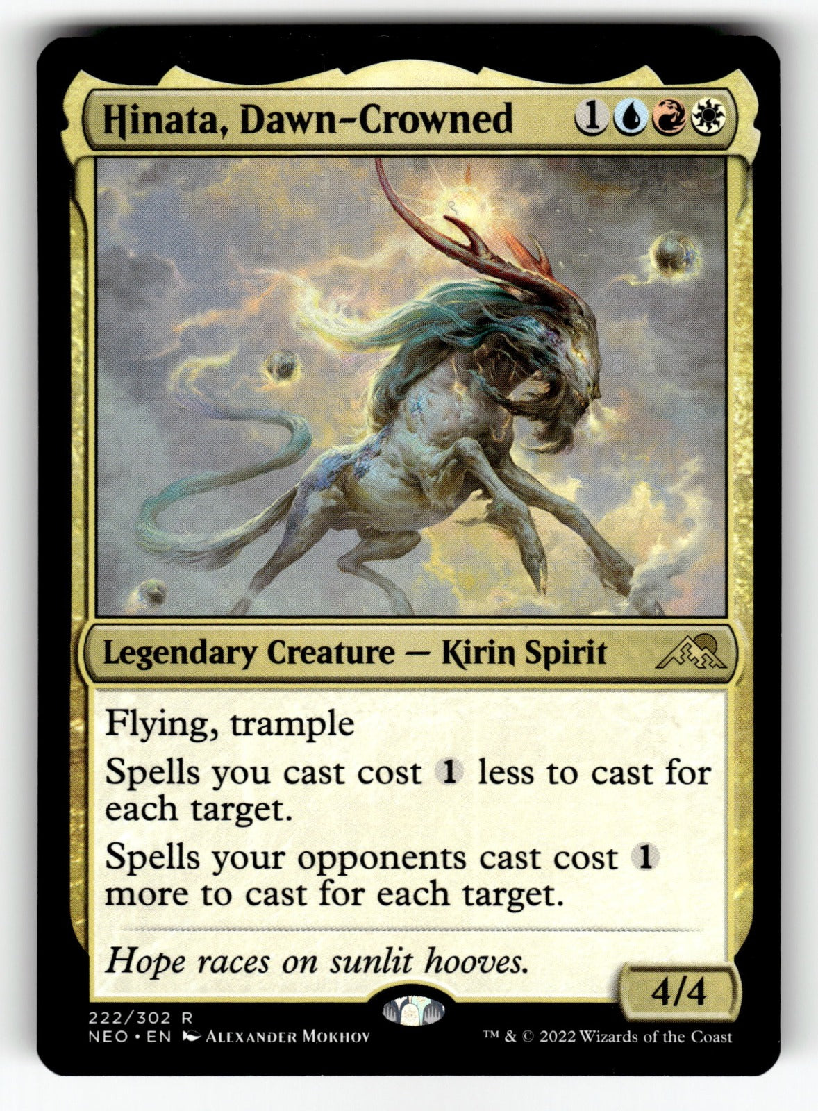 Hinata, Dawn-Crowned – 222 NEO: Kamigawa: Neon Dynasty R NM