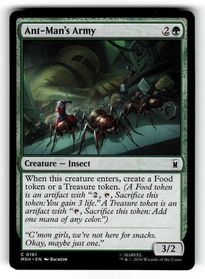 Ant-Man's Army – 161 MSH: Marvel Super Heroes C NM
