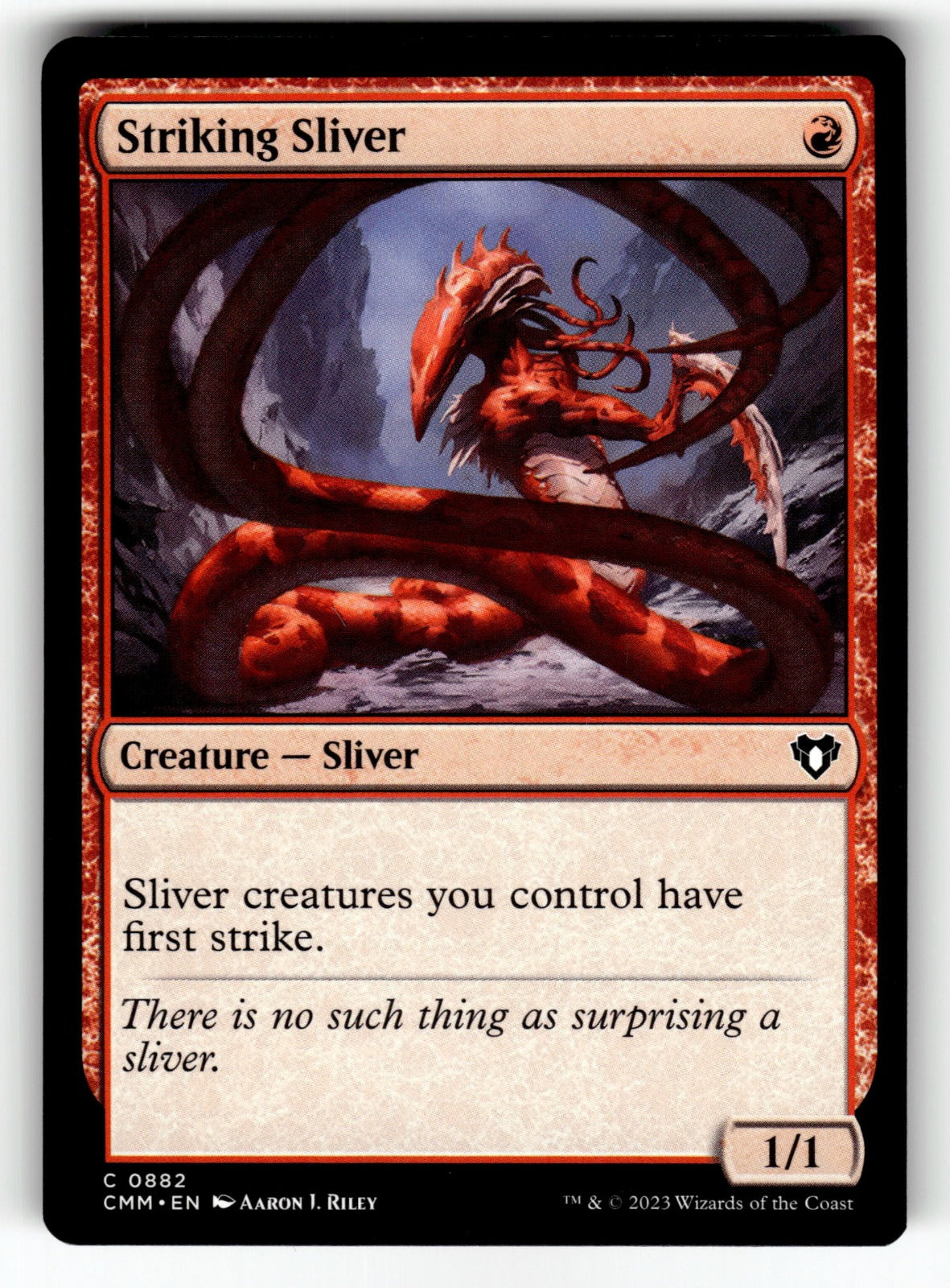 Striking Sliver – 882 CMM: Commander Masters C LP