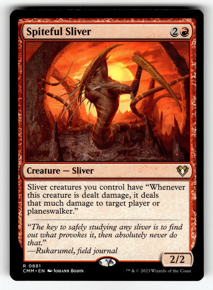 Spiteful Sliver – 881 CMM: Commander Masters R NM