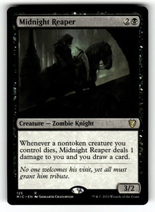 Midnight Reaper – 125 MIC: Commander: Innistrad: Midnight Hunt R NM