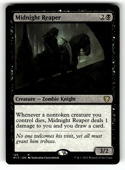 Midnight Reaper – 125 MIC: Commander: Innistrad: Midnight Hunt R NM