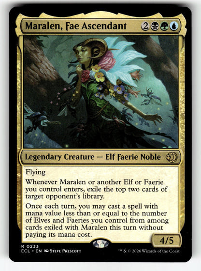 Maralen, Fae Ascendant – 233 ECL: Lorwyn Eclipsed R NM